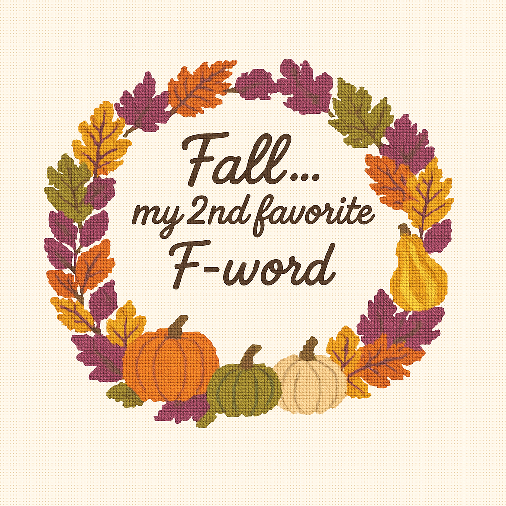 F-Word Fall Wreath