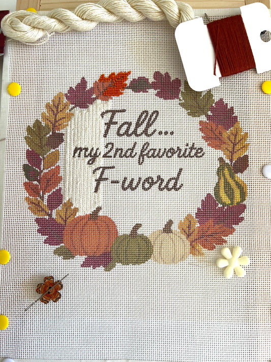 F-Word Fall Wreath