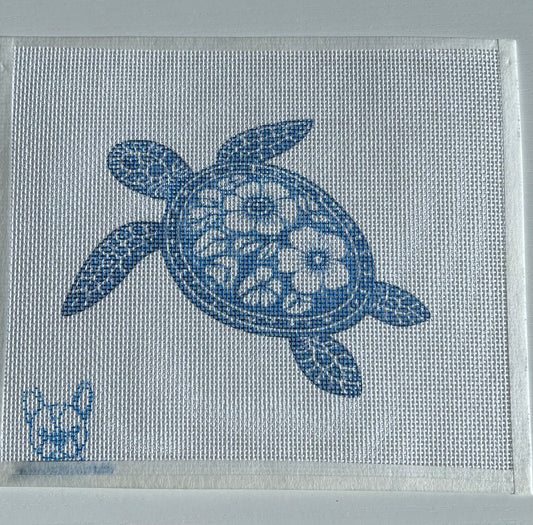 Hawaiian Blue Sea Turtle